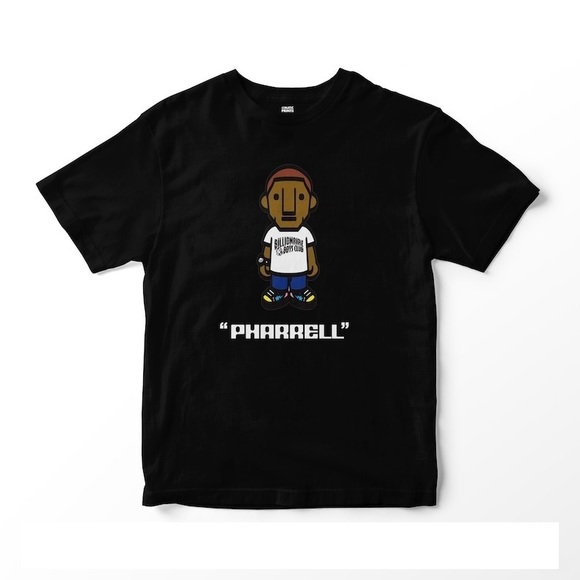 Pharrell Williams - Retro Style Shirt - Album Cover Unisex T-Shirt Gift For Fan - Picture 1 of 4
